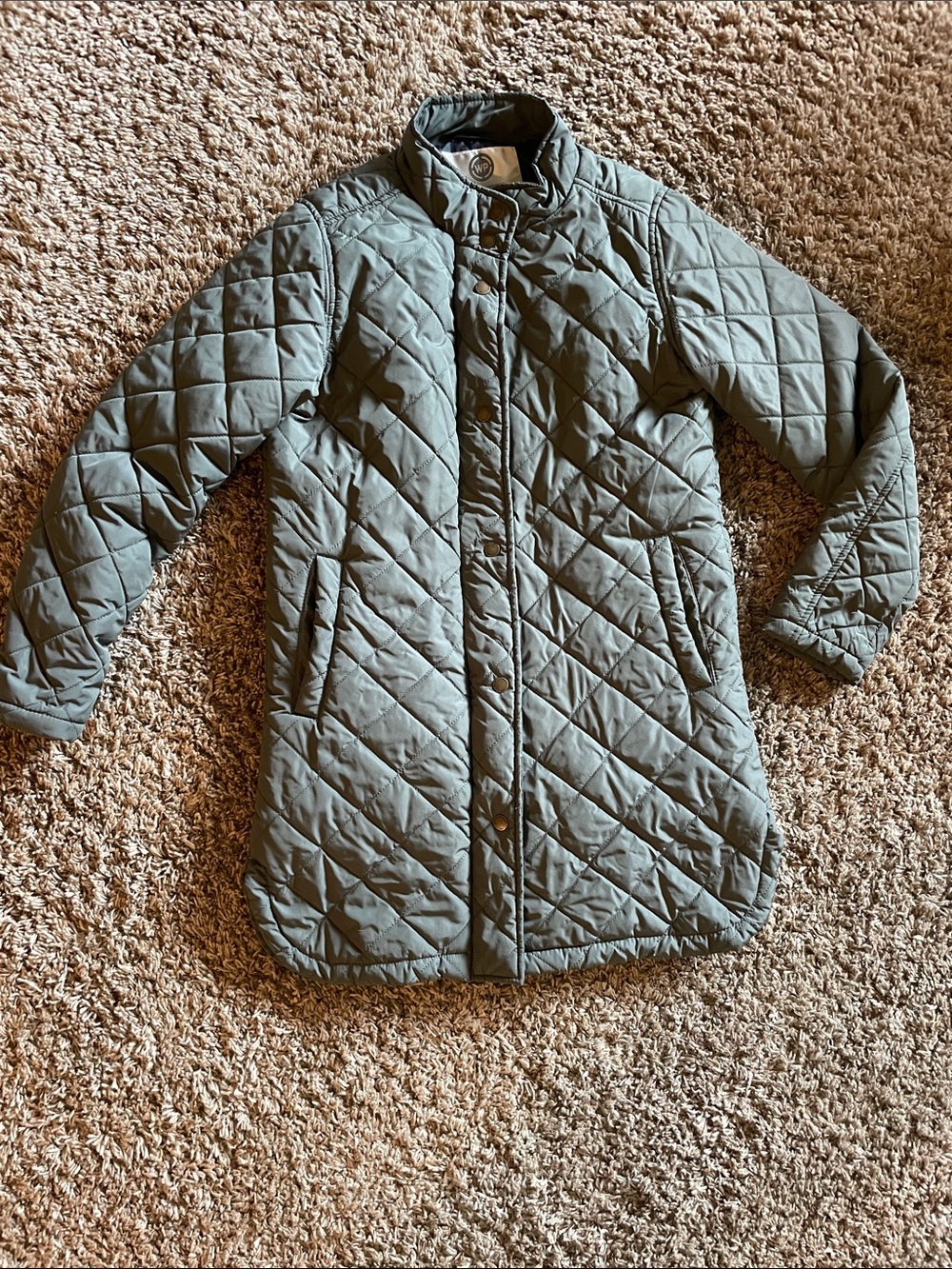 Weatherproof Womens Lightly Lined Quilted Jacket in Sage